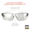 Ergodyne VALI, Safety Glasses, Indoor/Outdoor Lens, Matte Black Frame, Frameless VALI - alternate 4